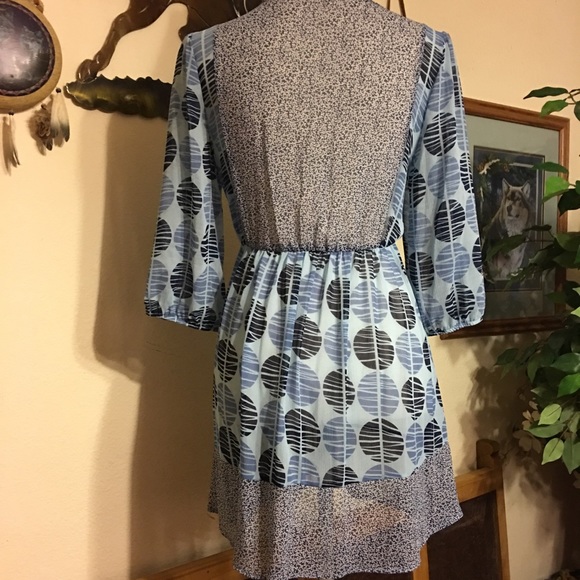 Susie Collection sheer tunic top dress M - Picture 5 of 10